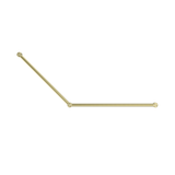 Mecca Care 32mm Dda Nero Grab Rail Set 45 Degree 750X900mm - Brushed Gold