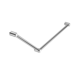 Mecca Care 32mm Dda Nero Grab Rail Set 45 Degree 750X900mm - Chrome