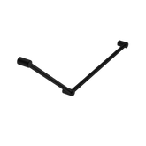 Mecca Care 32mm Dda Nero Grab Rail Set 45 Degree 750X900mm - Matt Black