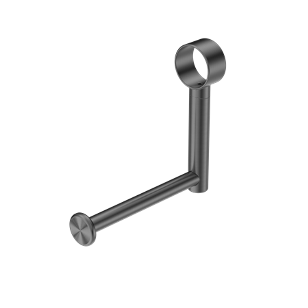 Nero Mecca Care Add On Toilet Roll Holder - Gun Metal
