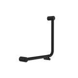 Mecca Care 32mm Ambulant 90Degree Bent Tube Nero Grab Rail 450X450mm - Matt Black
