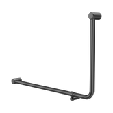 Nero Mecca Care 32mm Dda Accessible Toilet 90 Degree Tube Grab Rail 600mm - Gunmetal