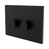 Nero Mecca Care Raised Disabled Care Flush Buttons Plate Dda Toilet Compliant - Matte Black