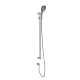 Nero Mecca Care 25Mm Grab Rail And Adjustable Shower Rail Set 900Mm - Brushed Nickel