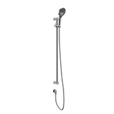 Mecca Care 25mm Nero Grab Rail And Adjustable Shower Rail Set 900mm - Chrome