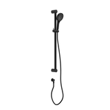 Nero Mecca Care 32Mm Grab Rail And Adjustable Shower Rail Set 900Mm - Matte Black