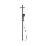 Mecca Care 25mm Nero Grab Rail 900mm Twin Shower Set - Brushed Bronze