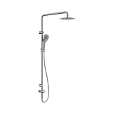 Nero Mecca Care 25mm Grab Rail 900mm Twin Shower Set - Chrome