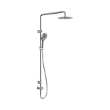 Nero Mecca Care 25mm Grab Rail 900mm Twin Shower Set - Chrome
