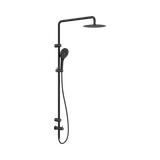 Nero Mecca Care 25mm Grab Rail 900mm Twin Shower Set - Matte Black