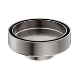 Nero 100Mm Round Tile Insert Floor Waste 50Mm Outlet - Brushed Nickel