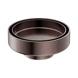Nero 100Mm Round Tile Insert Floor Waste 50Mm Outlet - Brushed Bronze