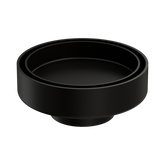 Nero 100Mm Round Tile Insert Floor Waste 50Mm Outlet - Matte Black