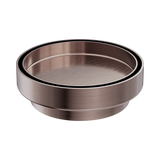 Nero 130Mm Round Tile Insert Floor Waste 100Mm Outlet - Brushed Bronze