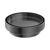 Nero 130Mm Round Tile Insert Floor Waste 100Mm Outlet - Gunmetal