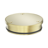 Nero 316L Stainless Round Clear Out 100Mm Outlet - Brushed Gold