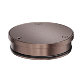 Nero 316L Stainless Round Clear Out 100Mm Outlet - Brushed Bronze