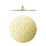 Nero 300Mm Round Shower Head - Brushed Gold