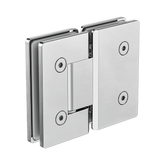 Nero 180 Degree Glass To Glass Shower Hinge 10Mm Glass - Chrome