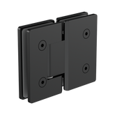 Nero 180 Degree Glass To Glass Shower Hinge 10Mm Glass - Matte Black