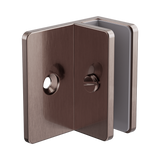 Nero Shower F Bracket 10Mm Glass - Brushed Bronze