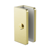 Nero Shower U Bracket 10Mm Glass - Brushed Gold