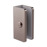 Nero Shower U Bracket 10Mm Glass - Brushed Bronze