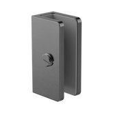 Nero Shower U Bracket 10Mm Glass - Gunmetal