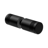 Nero Round Shower Knob - Matte Black