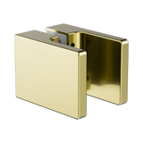Nero Square Shower Knob Handle - Brushed Gold