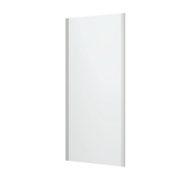 Oceano Louve Square Pivot Return Screen - 1000 X 2000 Chrome