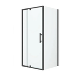 Oceano Louve Square Pivot Return Screen - 1000 X 2000 Matte Black