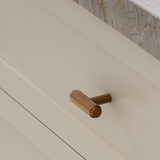 Meir Oppen T Pull Cabinet Handle (Brushed) - Champagne