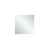 Fienza Pencil Edge Mirror 750 X 750Mm
