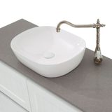 Koko Above Counter Basin 465 X 375 X 115mm Fienza - Matte White