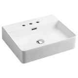Fienza Petra Above Counter Basin 500 X 420 X 120Mm (3 Tap)