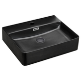 Fienza Petra Matt Black Above Counter Basin 500 X 420 X 120Mm(Fienza P#:Rb2173B)