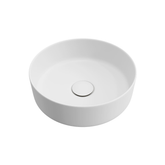 Reba Mini Above Counter Fienza Basin - Matte White