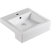 Fienza Jacinta Semi Recessed Basin 48 0 X 460 X 145Mm