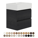 Reba 600 All Drawer Wall Hung With Right Bowl Fienza Basin