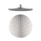 Nero 250Mm Round Shower Head - Brushed Nickel