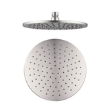 Nero 250Mm Round Shower Head - Brushed Nickel