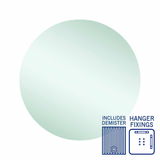 Rio Polished Edge Round Thermogroup Mirror 700mmØ - With Hangers and Demister
