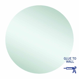 Rio Polished Edge Round Thermogroup Mirror 800mmØ - Glue to Wall