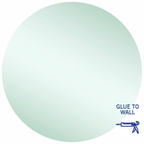 Rio Polished Edge Round Thermogroup Mirror 900mmØ - Glue to Wall