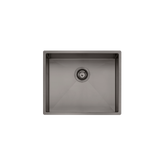 Spectra Single Bowl Oliveri Sink Nth - Gunmetal