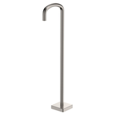 Fienza Tono Freestanding Floor Mounted Bath Outlet Brushed Nickel