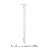 Thermorail Straight/Round 12V Vertical Bar 900x142x100mm 30W White