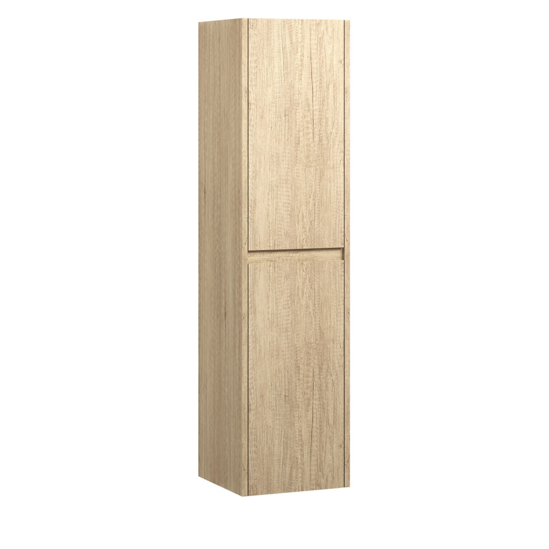 Fienza Edge Wall Hung Tallboy - Scandi Oak