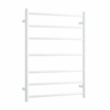 Thermorail 7 BAR HEATED TOWEL RAIL 600 X 800 X 122MM SATIN WHITE